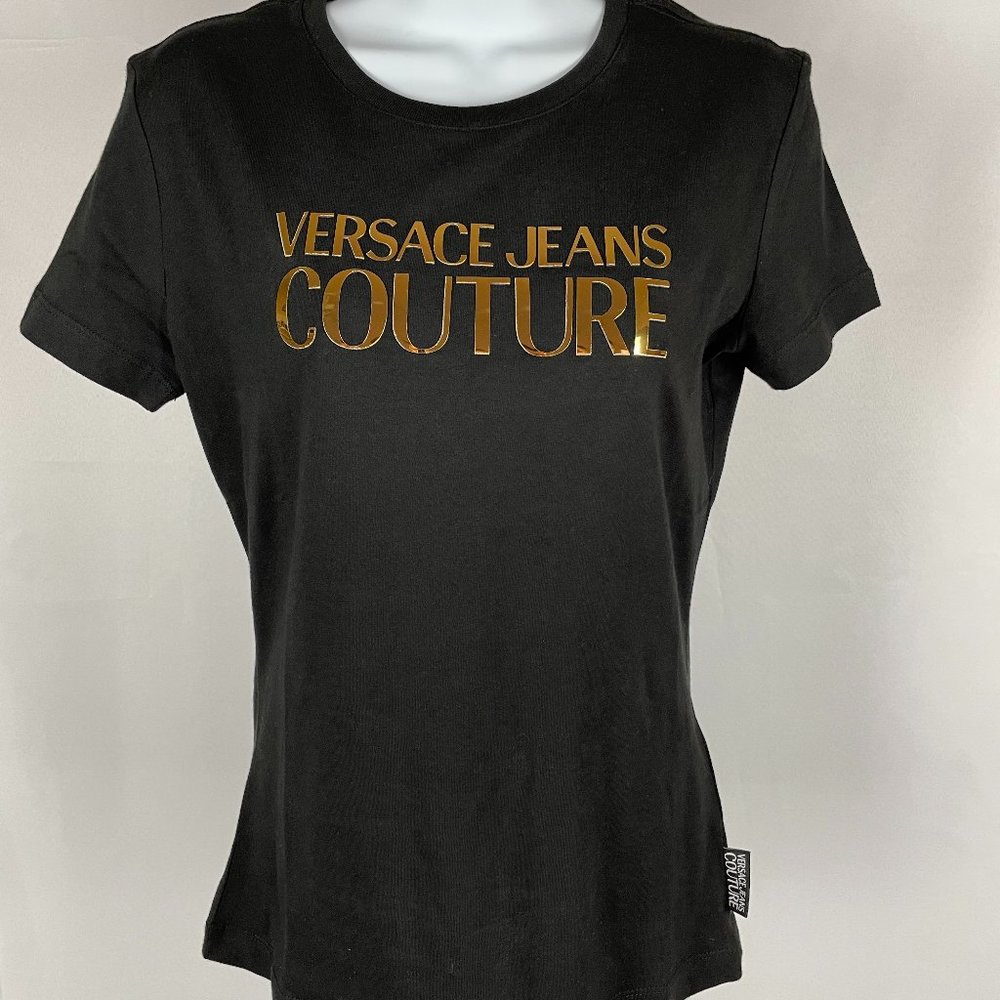 Versace Jeans Couture Cotton Slim Fit Foil Logo